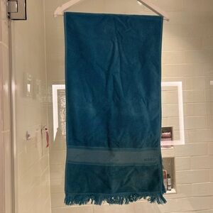 Hermes Teal Towel